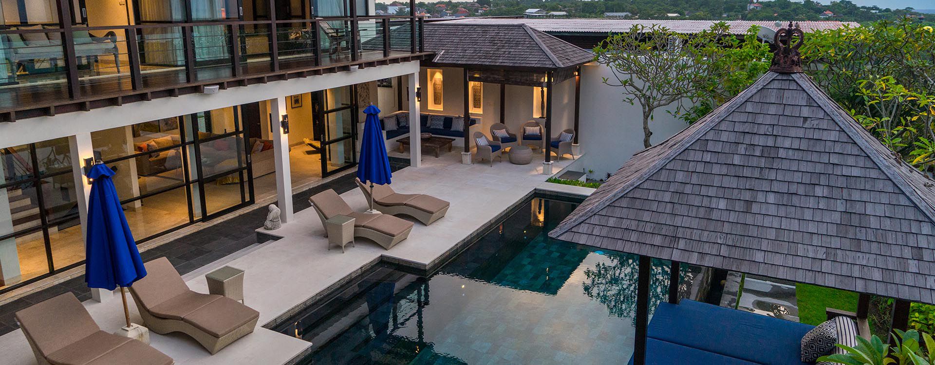 Quick Facts Villa Adenium Jimbaran 4 bedroom luxury villa, Bali